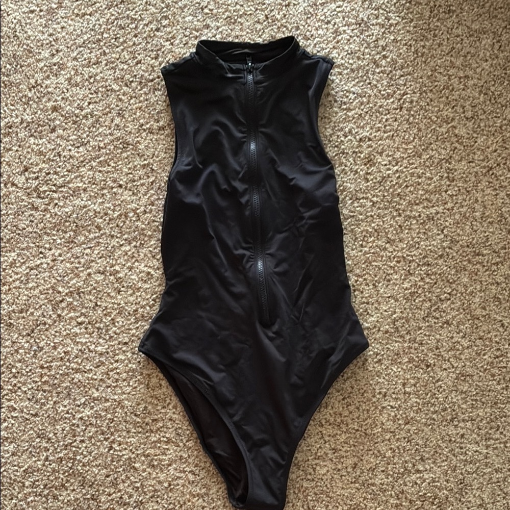 SKIMS Black Women Swim One Piece